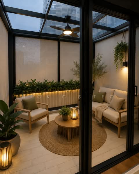 The Trilinq, Jalan Lempeng, Buona Vista / West Coast / Clementi New Town, 2 Bedrooms, 1,336 sqft, Condominium For Sale, by Nick C.S Teo, 500182098 - Balcony - PropertyGuru.com.sg