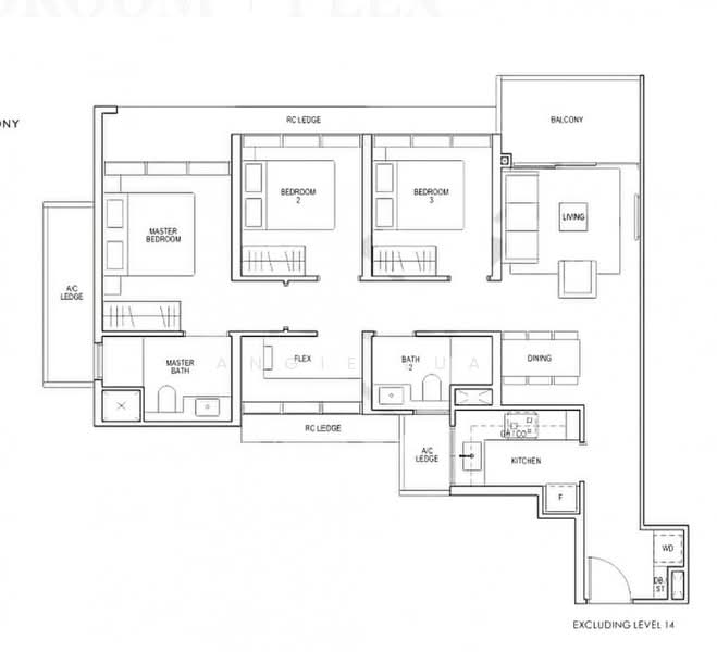 Lentor Modern, 7 Lentor Central, 3 Bedrooms, 980 sqft, Condominium For Sale, by Angie Lua, 500182099 - PropertyGuru.com.sg