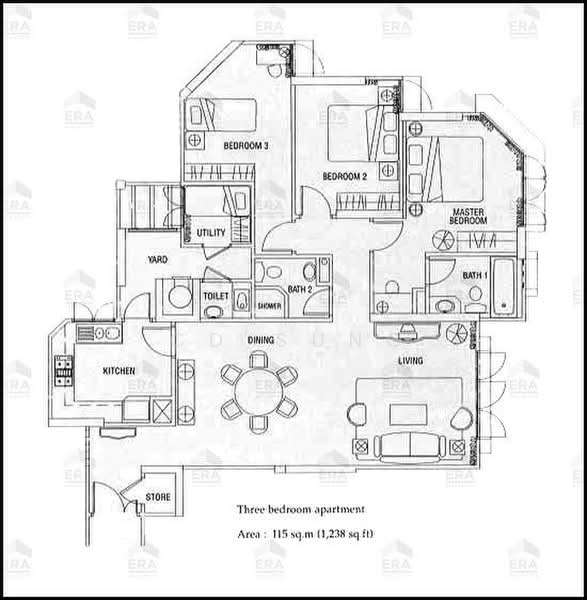 Rare D14 3 Bed 3 Baths under $2m Paya Lebar MRT 3 Min Walk, , 3 Bedrooms, 1,249 sqft, Condominium For Sale, by CD Sung, 500182168 - PropertyGuru.com.sg