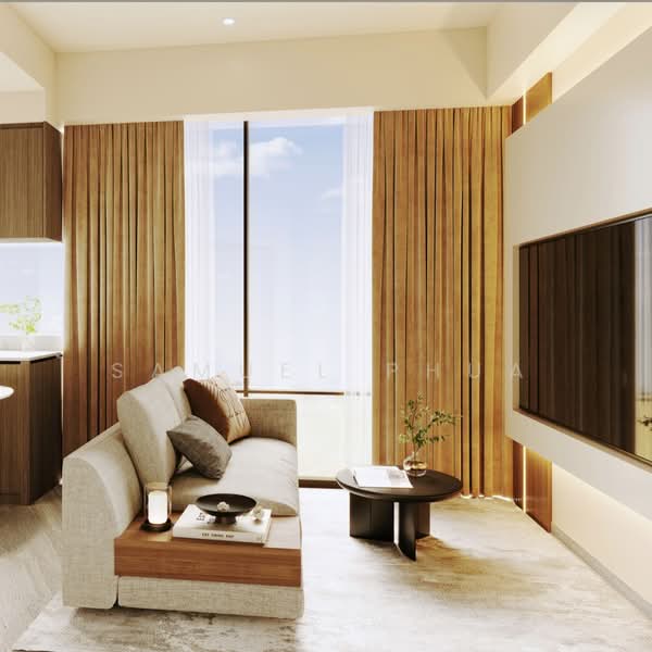 Cheap freehold 2 bed, , 2 Bedrooms, 678 sqft, Condominium For Sale, by Samuel Phua, 500182249 - Living Room - PropertyGuru.com.sg