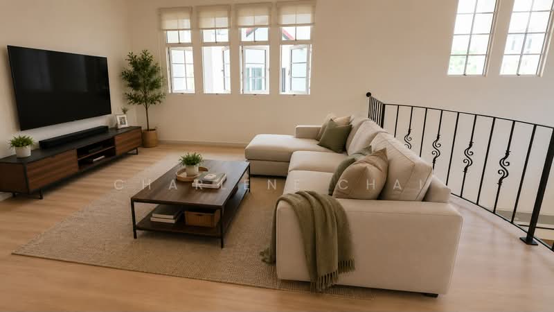 Kew Heights, Kew Heights, 5 Bedrooms, 4,107 sqft, Semi-Detached House For Rent, by Charlene Chai, 500182262 - Living Room - PropertyGuru.com.sg