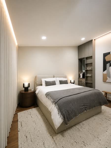 Like New! Mezzanine! Double Volume Ceiling!, Swan Lake / Norma Terrace /Bangsawan / Ernani, 5 Bedrooms, 4,500 sqft, Terraced House For Sale, by Nicole Tan, 500182306 - Master Bedroom  - PropertyGuru.com.sg