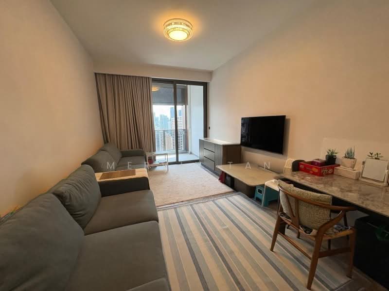 Riviere, 3 Jiak Kim Street, 2 Bedrooms, 840 sqft, Condominium For Rent, by Mervin Tan, 500182335 - Living Room - PropertyGuru.com.sg