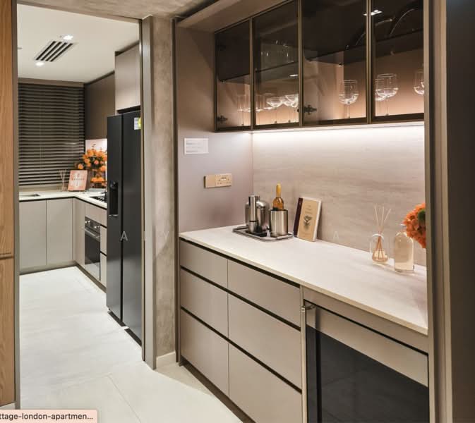 Pinery Residences, Tampines Street 94, 4 Bedrooms, 1,227 sqft, Condominium For Sale, by Alyssa Chia, 500182351 - Kitchen - PropertyGuru.com.sg
