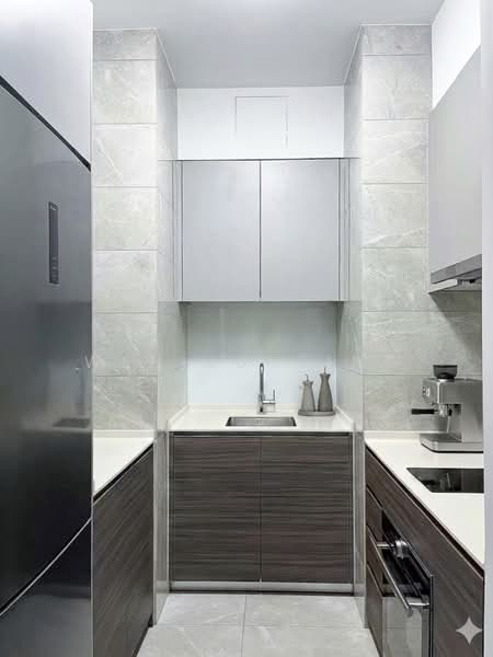 Stirling Residences, 25 Stirling Road, 2 Bedrooms, 635 sqft, Condominium For Rent, by Wen Junting, 500182371 - Kitchen - PropertyGuru.com.sg
