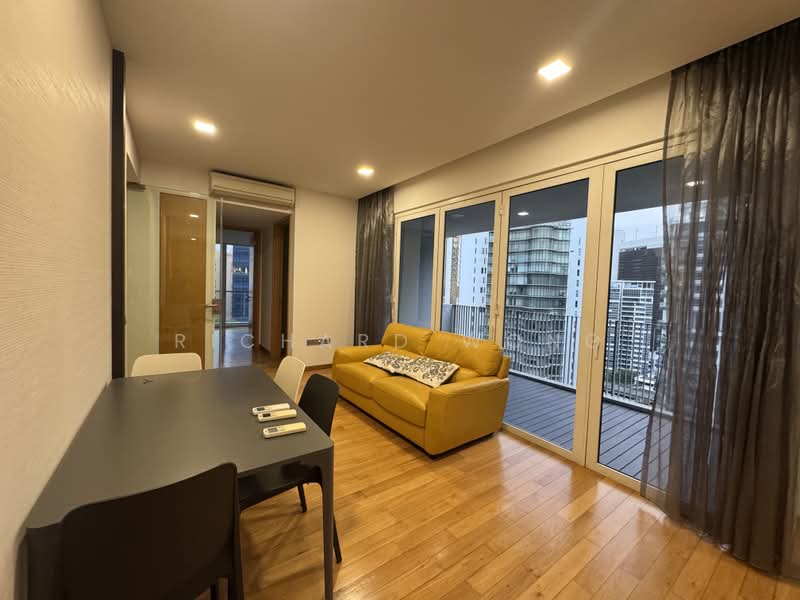 The Peak @ Cairnhill II, 61 Cairnhill Circle, 2 Bedrooms, 829 sqft, Condominium For Rent, by Richard Wong, 500182506 - Living Room - PropertyGuru.com.sg