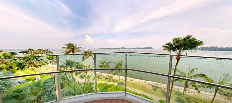 Seascape @ Sentosa Cove, 55 Cove Way, 4 Bedrooms, 2,971 sqft, Apartment For Sale, by Brenda Zee (徐黎倫), 500182511 - Balcony - PropertyGuru.com.sg