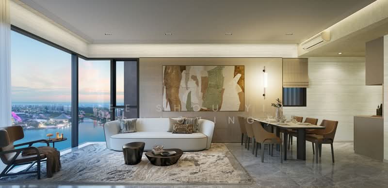 Aurea, 802 Beach Road, Beach Road / Bugis / Rochor, 4 Bedrooms, 1,442 sqft, Condominium For Sale, by Lee Shou Yin (Shaoying), 500182533 - Living Room - PropertyGuru.com.sg
