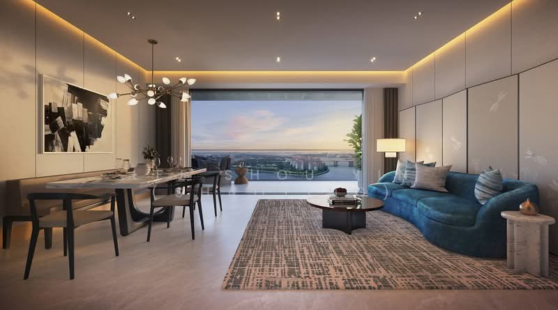 Aurea, 802 Beach Road, Beach Road / Bugis / Rochor, 4 Bedrooms, 1,442 sqft, Condominium For Sale, by Lee Shou Yin (Shaoying), 500182533 - Living Room - PropertyGuru.com.sg