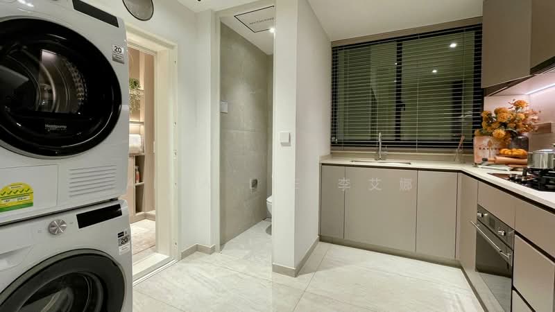 Pinery Residences, Tampines Street 94, Bedok / Upper East Coast, 4 Bedrooms, 1,195 sqft, Condominium For Sale, by Aina Lie 李艾娜, 500182566 - Kitchen - PropertyGuru.com.sg