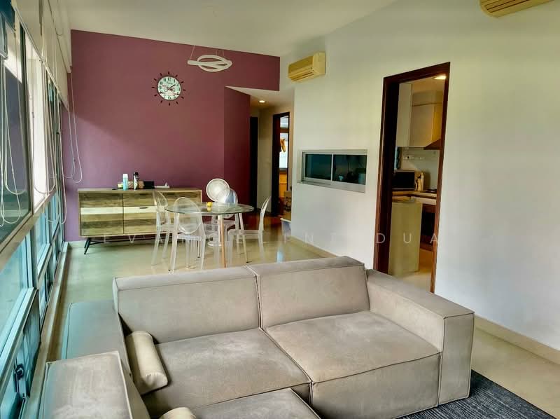 One Fort, 1 Fort Road, 2 Bedrooms, 1,055 sqft, Condominium For Sale, by Evangeline Dua, 500182586 - Living Room - PropertyGuru.com.sg