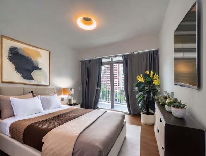The Metropolitan Condominium, 8 Alexandra View, 3 Bedrooms, 1,399 sqft, Condominium For Rent, by Yvone Wee 黄惠霞, 500182587 - Bedroom- illustration purpose - PropertyGuru.com.sg