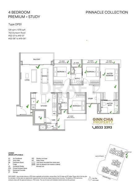 Dunearn House, 760 Dunearn Road, 4 Bedrooms, 1,378 sqft, Condominium For Sale, by Ginn Chia 谢佩玲, 500182589 - PropertyGuru.com.sg