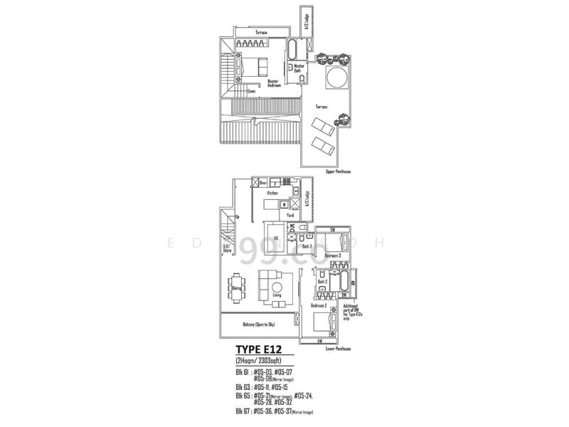 Rosewood Suites, 65 Rosewood Drive, 3 Bedrooms, 2,302 sqft, Condominium For Sale, by Edwin Soh, 500182597 - PropertyGuru.com.sg