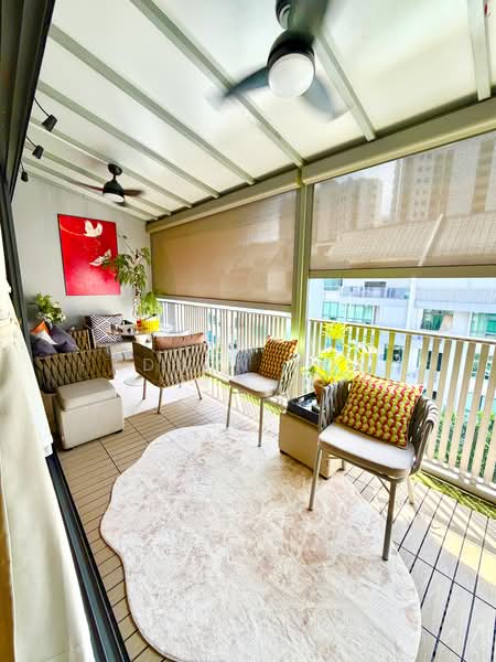 Rosewood Suites, 65 Rosewood Drive, 3 Bedrooms, 2,302 sqft, Condominium For Sale, by Edwin Soh, 500182597 - Good size balcony with zip track(1stflr) - PropertyGuru.com.sg
