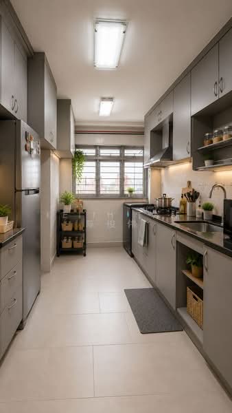 52 Strathmore Avenue, 52 Strathmore Avenue, 3 Bedrooms, 1,184 sqft, HDB Flat For Sale, by Keith Tan 陈俊伟, 500182612 - Kitchen - PropertyGuru.com.sg