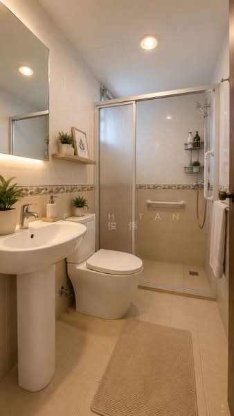 52 Strathmore Avenue, 52 Strathmore Avenue, 3 Bedrooms, 1,184 sqft, HDB Flat For Sale, by Keith Tan 陈俊伟, 500182612 - Bathroom - PropertyGuru.com.sg