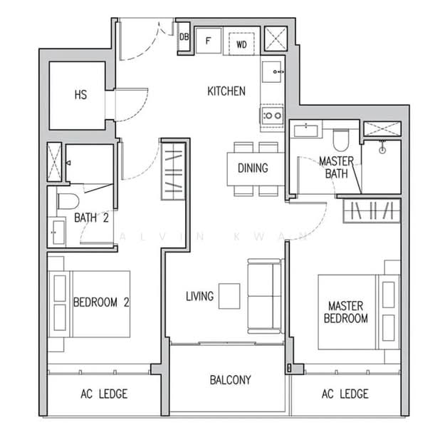 Gems Ville, 8 Lorong 13 Geylang, 2 Bedrooms, 797 sqft, Condominium For Sale, by Alvin Kwan, 500182621 - PropertyGuru.com.sg