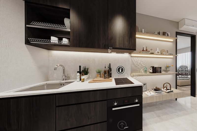 Gems Ville, 8 Lorong 13 Geylang, 2 Bedrooms, 797 sqft, Condominium For Sale, by Alvin Kwan, 500182621 - Kitchen - PropertyGuru.com.sg