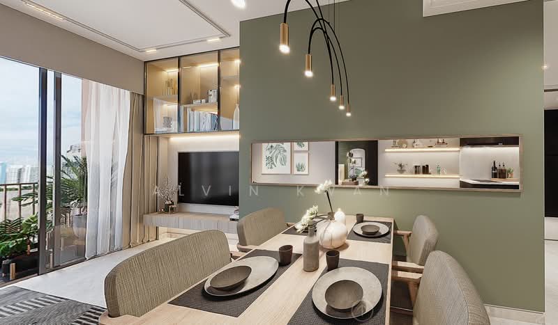 Gems Ville, 8 Lorong 13 Geylang, 2 Bedrooms, 797 sqft, Condominium For Sale, by Alvin Kwan, 500182621 - Dining Room - PropertyGuru.com.sg