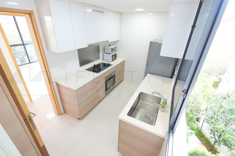 Boathouse Residences, 31 Upper Serangoon View, 3 Bedrooms, 1,120 sqft, Condominium For Rent, by Lawrence Teo (赵世廷), 500182622 - Kitchen - PropertyGuru.com.sg