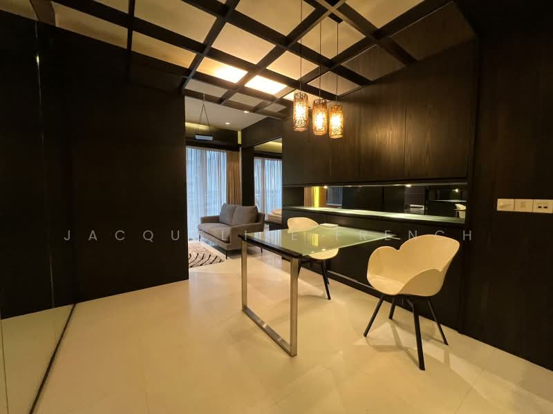 The Pier at Robertson, 80 Mohamed Sultan Road, 1 Bedroom, 678 sqft, Apartment For Rent, by Jacqueline French, 500182637 - Dining Room - PropertyGuru.com.sg