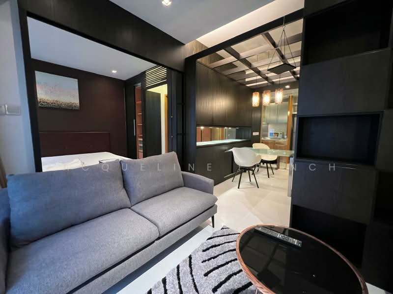 The Pier at Robertson, 80 Mohamed Sultan Road, 1 Bedroom, 678 sqft, Apartment For Rent, by Jacqueline French, 500182637 - Living Room - PropertyGuru.com.sg