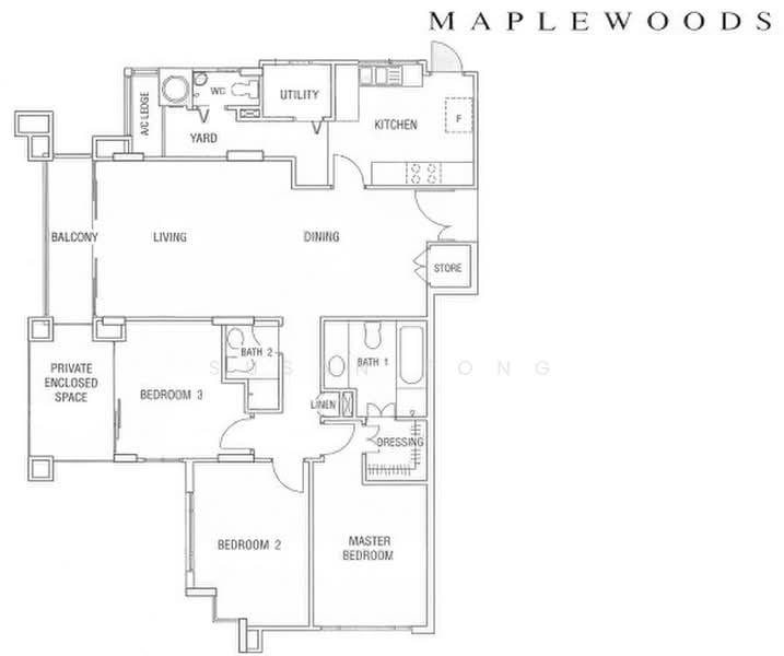 Maple Woods, 987 Bukit Timah Road, 3 Bedrooms, 1,464 sqft, Condominium For Rent, by Susan Tong, 500182671 - PropertyGuru.com.sg
