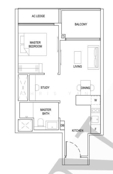 The Florence Residences, 99 Hougang Avenue 2, 1 Bedroom, 527 sqft, Condominium For Sale, by Chris Yan, 500182682 - PropertyGuru.com.sg