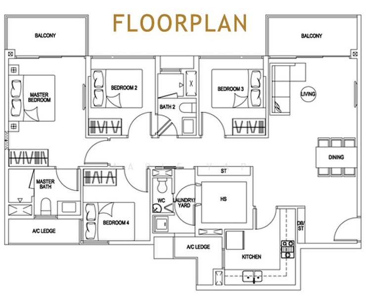 Westwood Residences EC, 188 Westwood Avenue, 4 Bedrooms, 1,238 sqft, Condominium For Sale, by Maple Yap, 500182687 - PropertyGuru.com.sg