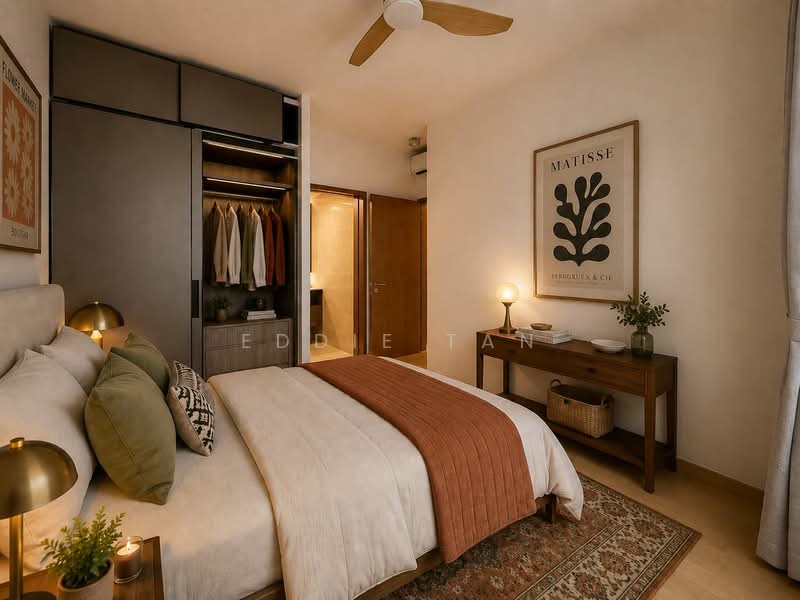 The Atelier, 2 Makeway Avenue, 2 Bedrooms, 872 sqft, Condominium For Sale, by Eddie Tan, 500182697 - Master Bedroom - PropertyGuru.com.sg