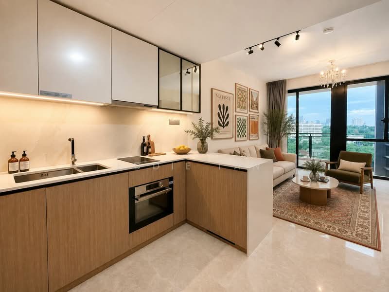 The Atelier, 2 Makeway Avenue, 2 Bedrooms, 872 sqft, Condominium For Sale, by Eddie Tan, 500182697 - Living Room - PropertyGuru.com.sg
