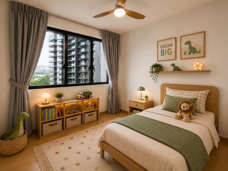 The Atelier, 2 Makeway Avenue, 2 Bedrooms, 872 sqft, Condominium For Sale, by Eddie Tan, 500182697 - Common Bedroom - PropertyGuru.com.sg