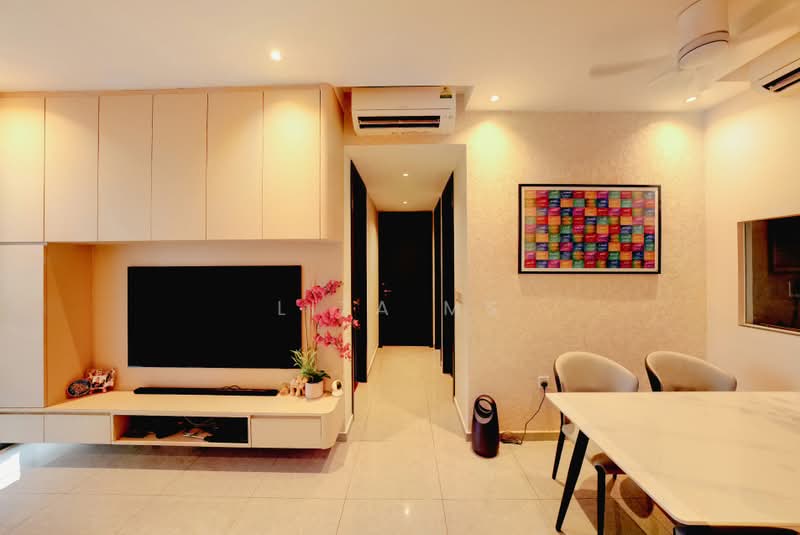 Parc Clematis, 8B Jalan Lempeng, 3 Bedrooms, 829 sqft, Condominium For Sale, by Liza MS, 500182706 - Living Room - PropertyGuru.com.sg