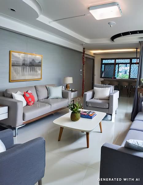 680 Woodlands Avenue 6, 680 Woodlands Avenue 6, 3 Bedrooms, 1,323 sqft, HDB Flat For Sale, by Desmond Chee Guan Wei, 500182746 - Living Room - PropertyGuru.com.sg