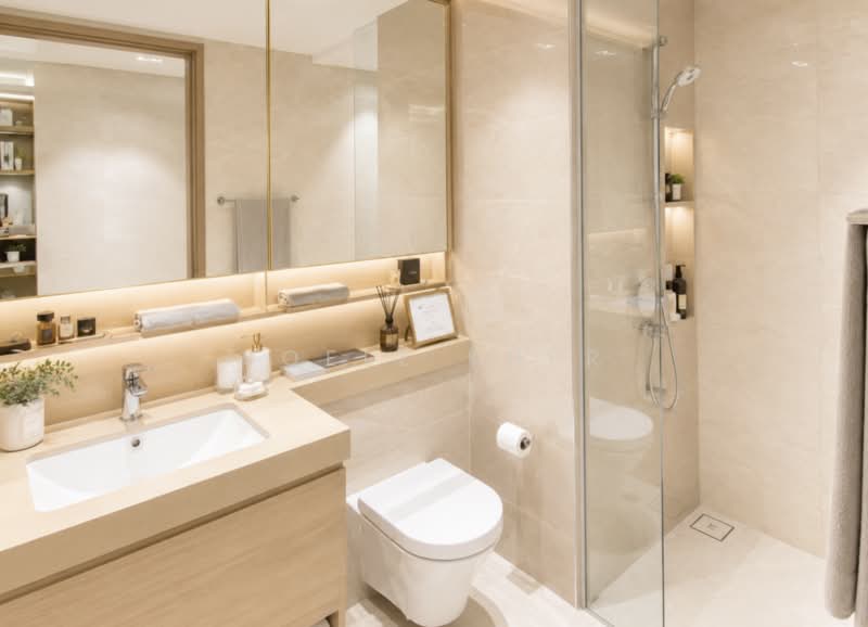 The Florence Residences, 83 Hougang Avenue 2, 1 Bedroom, 484 sqft, Condominium For Sale, by Joell Kher, 500182769 - Bathroom - PropertyGuru.com.sg
