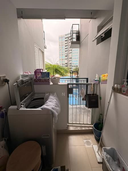 Waterview, 75 Tampines Avenue 1, 2 Bedrooms, 786 sqft, Condominium For Sale, by Han Z, 500182787 - Balcony - PropertyGuru.com.sg