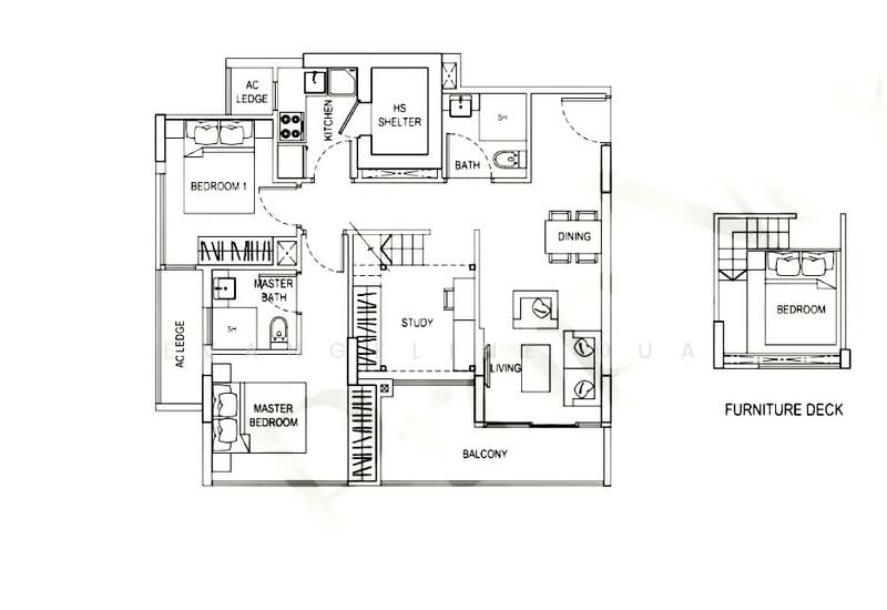 Urban Vista, 2 Tanah Merah Kechil Link, 3 Bedrooms, 850 sqft, Condominium For Sale, by Evangeline Dua, 500182793 - PropertyGuru.com.sg