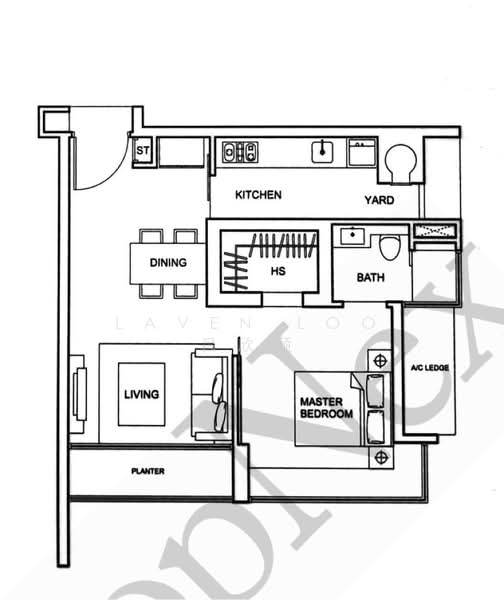 One Amber, 1 Amber Gardens, 1 Bedroom, 590 sqft, Condominium For Rent, by Laven Loo 吕欣颐, 500182804 - PropertyGuru.com.sg