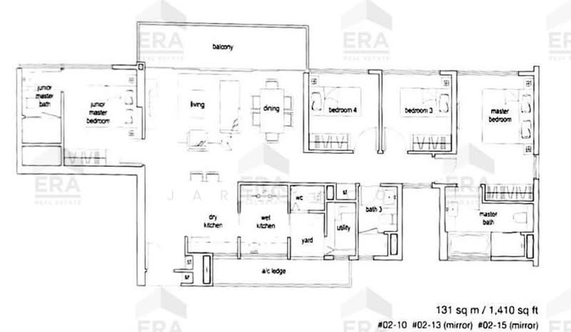 Tree House, 66 Chestnut Avenue, 4 Bedrooms, 1,561 sqft, Condominium For Sale, by Jaren Hoo, 500182828 - PropertyGuru.com.sg