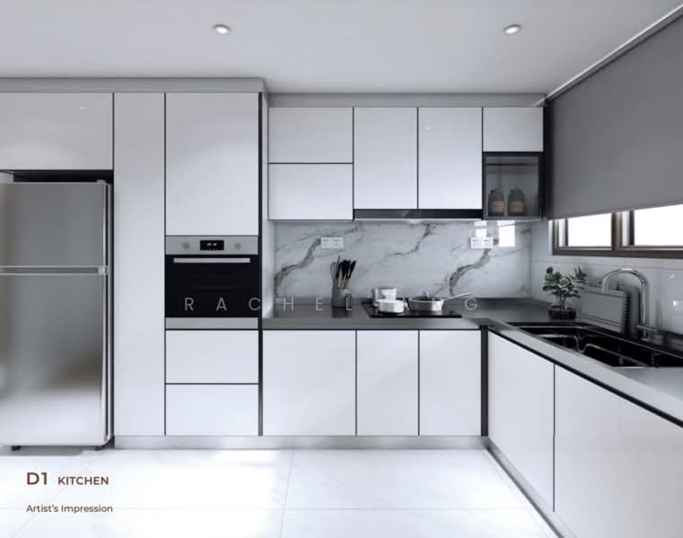 The Bronze, 46 Boon Teck Road, 3 Bedrooms, 1,259 sqft, Condominium For Sale, by Rachel Ang, 500182908 - Kitchen - PropertyGuru.com.sg
