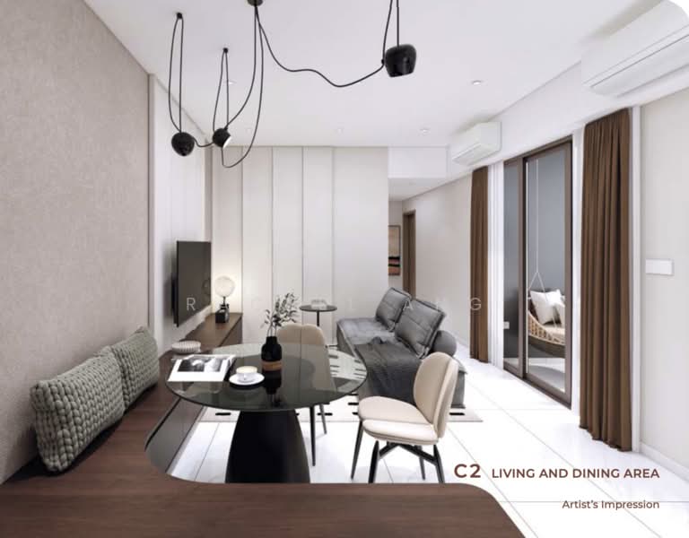 The Bronze, 46 Boon Teck Road, 2 Bedrooms, 797 sqft, Condominium For Sale, by Rachel Ang, 500182910 - Living Room - PropertyGuru.com.sg