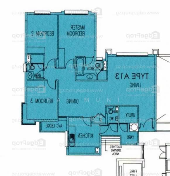 The Rivervale, 7 Rivervale Link, 3 Bedrooms, 1,313 sqft, Condominium For Sale, by Fai Muni, 500182918 - PropertyGuru.com.sg