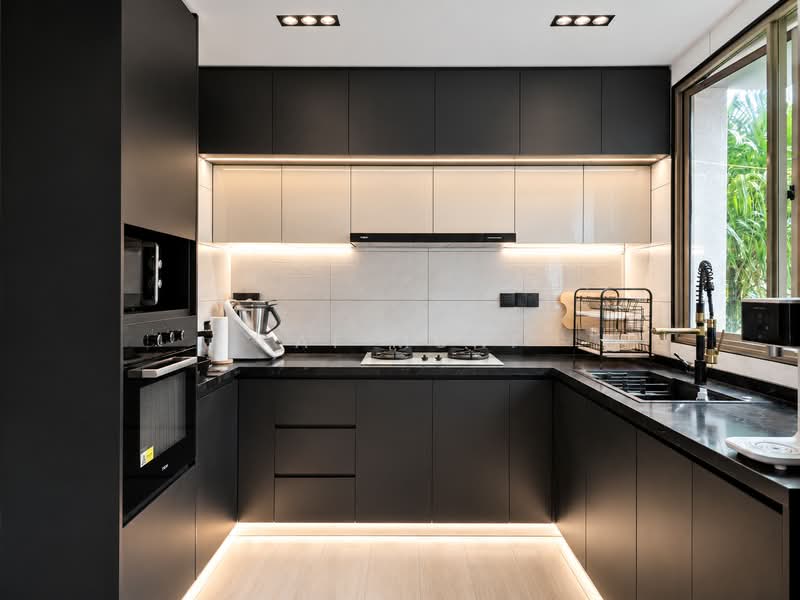 The Rivervale, 7 Rivervale Link, 3 Bedrooms, 1,313 sqft, Condominium For Sale, by Fai Muni, 500182918 - Kitchen - PropertyGuru.com.sg