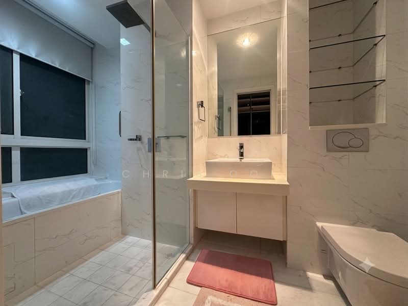 The Cascadia, 921 Bukit Timah Road, 4 Bedrooms, 1,410 sqft, Condominium For Rent, by Chris Ooi, 500182953 - Bathroom - PropertyGuru.com.sg