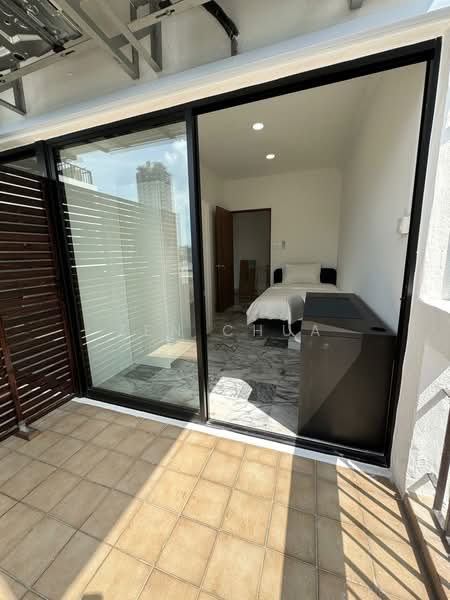 Lion Towers, 2 Essex Road, Room Rental, 200 sqft, Apartment For Rent, by Zen Chua, 500182978 - Bedroom with private balcony - PropertyGuru.com.sg