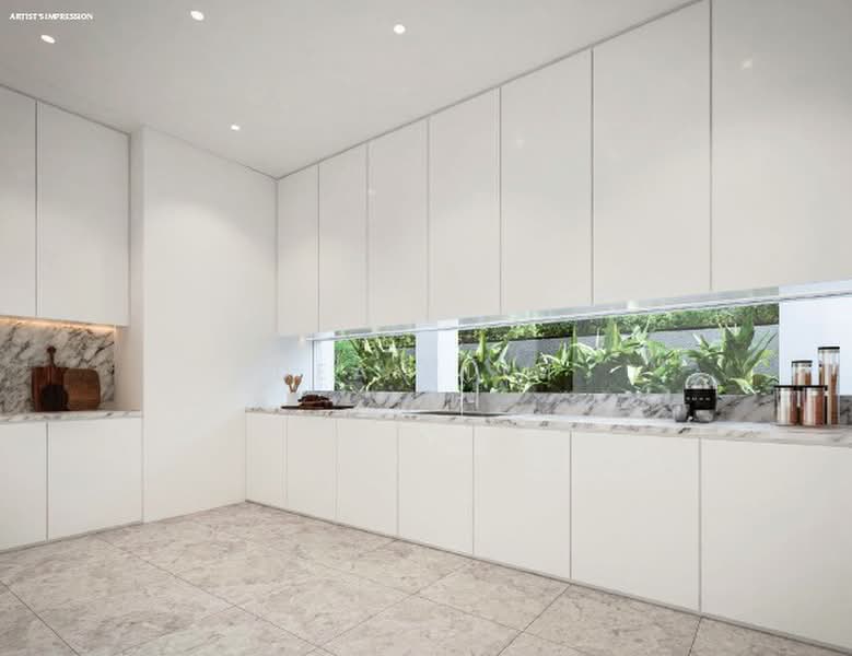 ⭐⭐LANDED7772@ Brand New 2 Storey Detached with Basement and Attic + Pool + Home Lift at Mount Sinai, , 6 Bedrooms, 12,240 sqft, Detached House For Sale, by Dean Lim, 500182985 - Kitchen - PropertyGuru.com.sg
