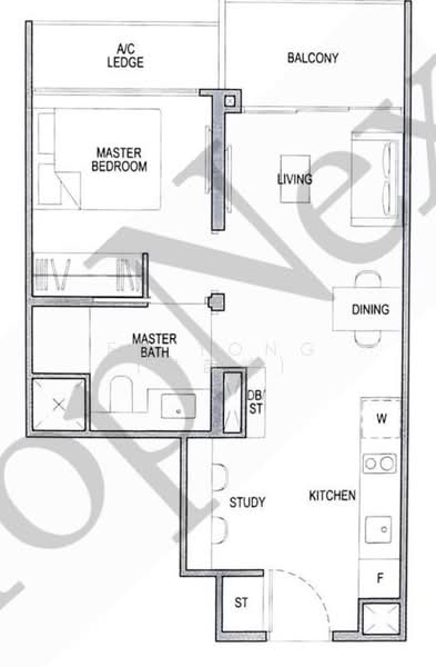 Park Colonial, 10 Woodleigh Lane, 1 Bedroom, 506 sqft, Condominium For Sale, by EC Yong (楊茵㟫), 500183011 - PropertyGuru.com.sg