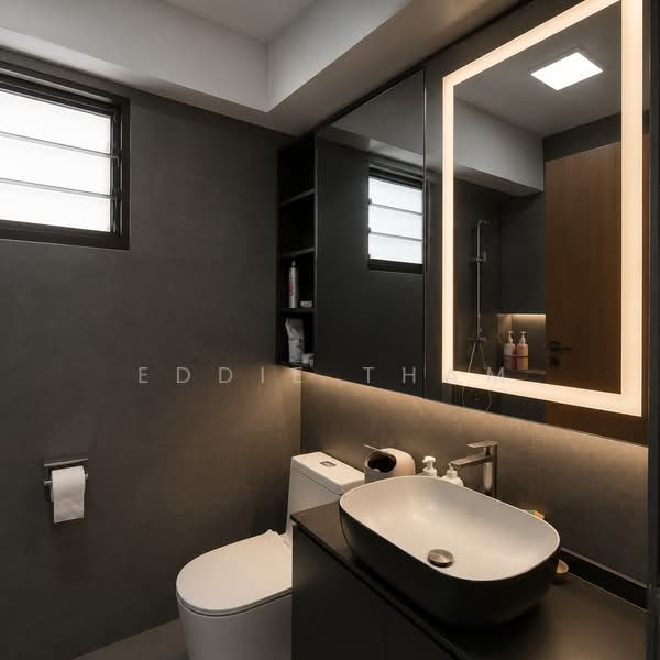 334D Yishun Riverwalk, 334D Yishun Street 31, 3 Bedrooms, 990 sqft, HDB Flat For Rent, by Eddie Tham, 500183031 - Master Ensuite Bathroom - PropertyGuru.com.sg