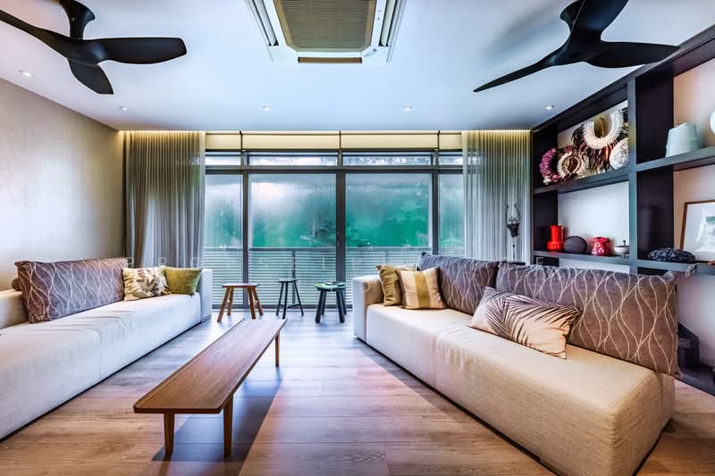 The Teneriffe, 110 Laurel Wood Avenue, 3 Bedrooms, 3,122 sqft, Cluster House For Sale, by Don Png, 500183048 - Living Room - PropertyGuru.com.sg